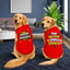 The Leo Reo T-Shirts Combo - Red & Red